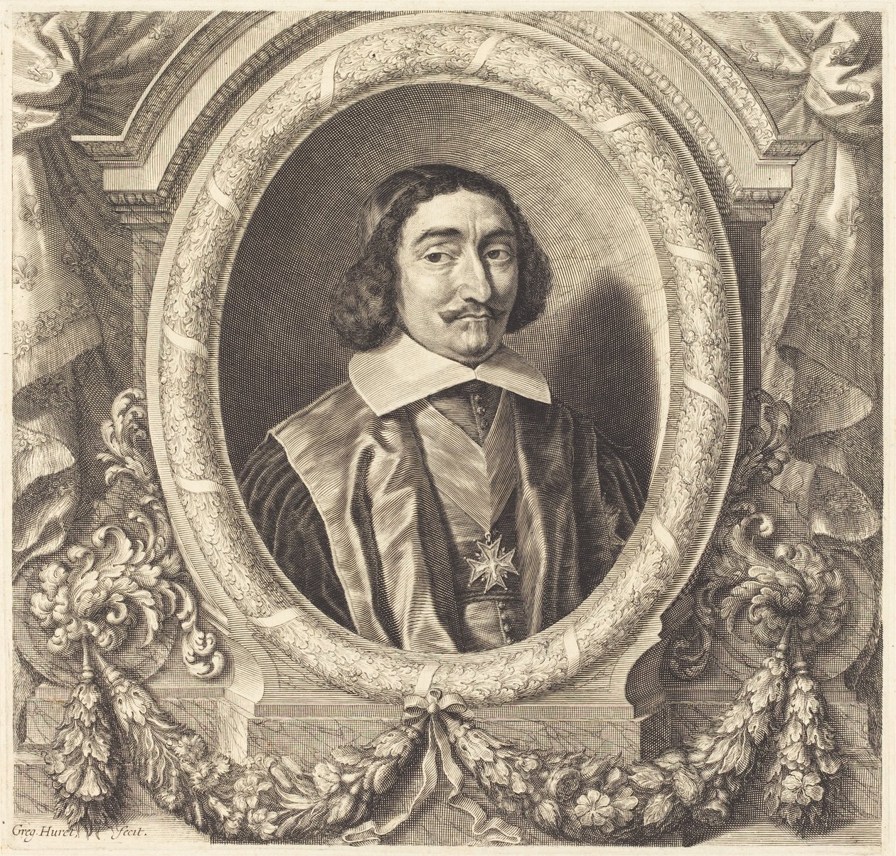 Kansler Pierre Seguier af Gregoire Huret