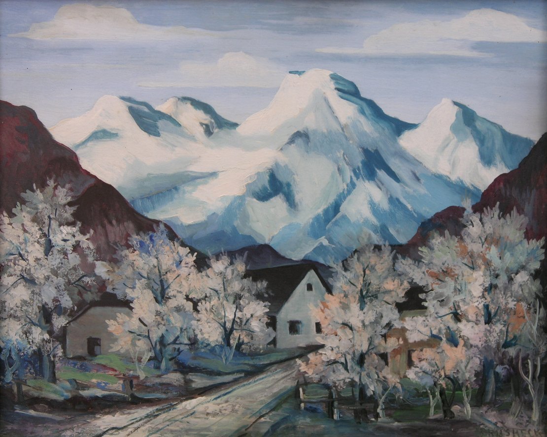 bjergudsigt af Gregor Perusek