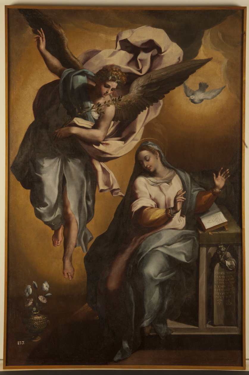 Bebudelsen af Maria af Gregorio Martínez