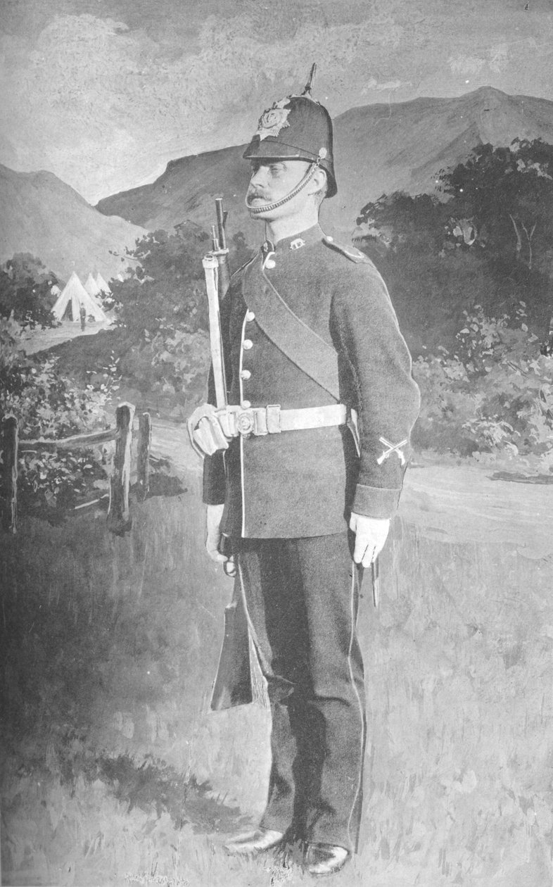 Farvesergent, The Connaught Rangers, c1880 af Gregory and Co