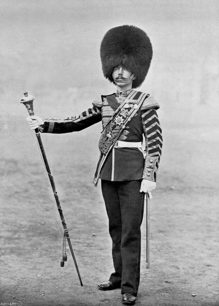 Trommemajor Patrick, 2nd Coldstream Guards, 1895 af Gregory and Co