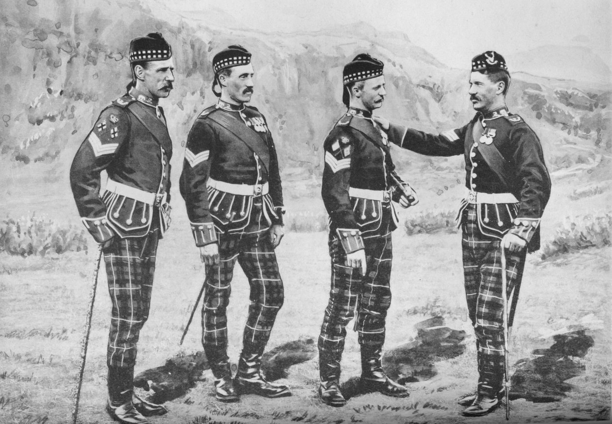 Sergenter, Seaforth Highlanders, c1880 af Gregory and Co
