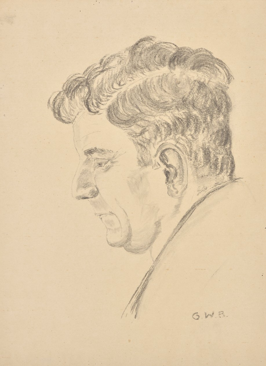 portræt dr Joseph Wagner af Grete Wagner Barwig