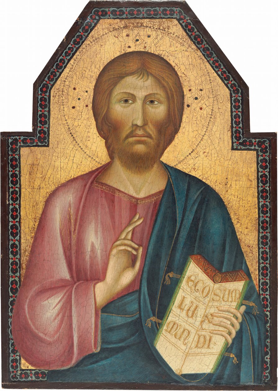 Kristus velsignelse, ca. 1310. af Grifo di Tancredi