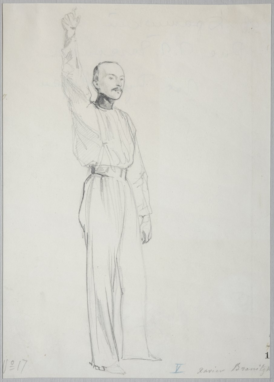 Portræt af grev Ksawery Korczak-Branicki 1814-1879, ca. 1840 af Grigori Grigorevich Gagarin