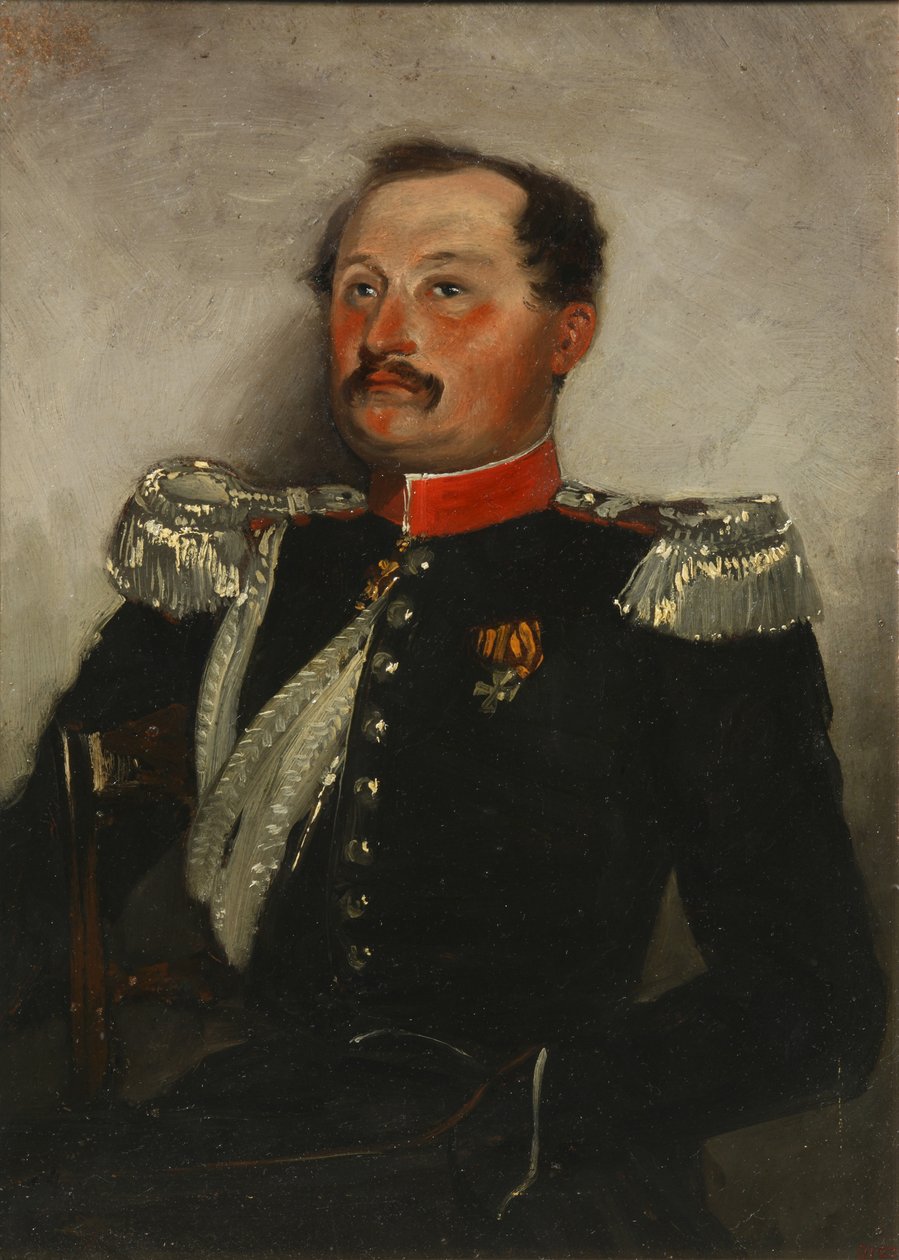 Portræt af Nikolai Petrovich Kolyubakin 1811-1868, 1849 af Grigori Grigorevich Gagarin