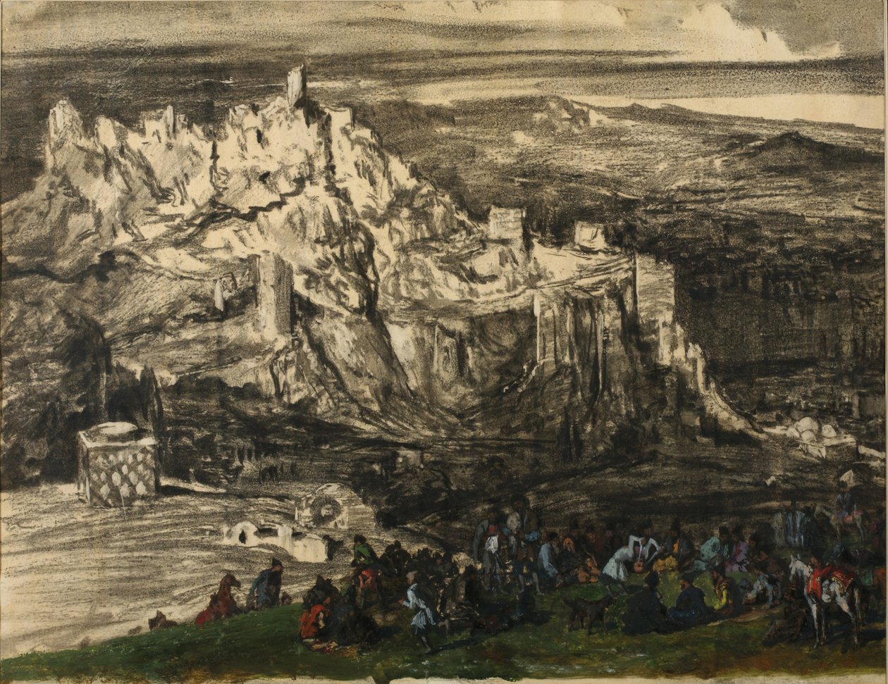 Udsigt over Tiflis, 1840