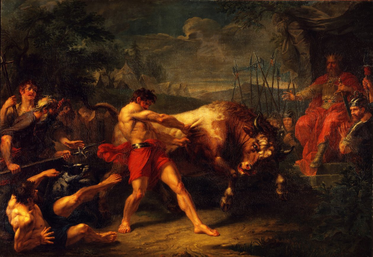 Styrkeprøven af Yan Usmar, 1796 af Grigori Ivanovich Ugryumov