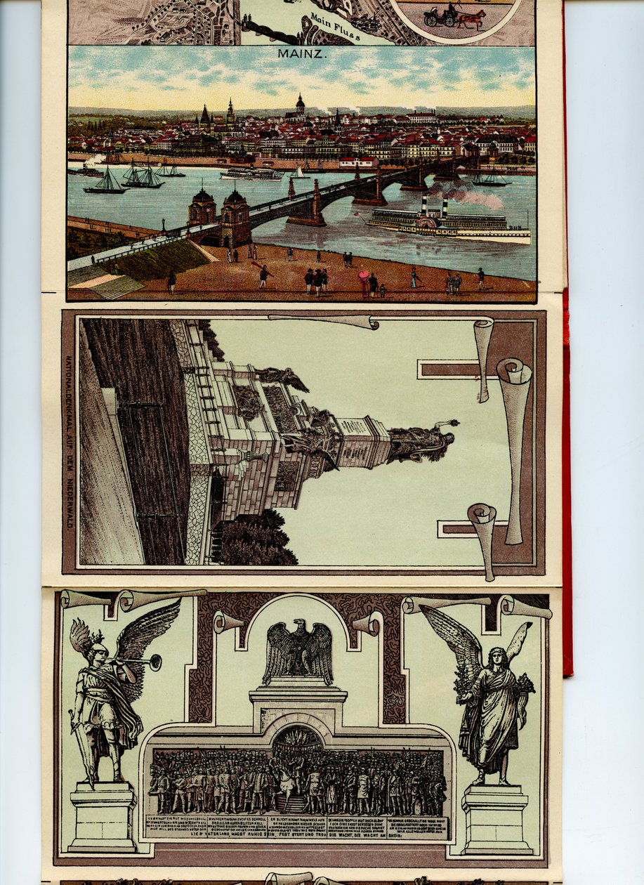 Seneste Rhinen-panorama fra Mainz-Cöln, (10) af Grossh. S. Hofbuchbinderei u. Albumfabrik Eisenach Photo.Lithogr. v. Wilh.Schülz