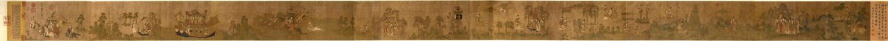 GU Kai -værdi, nymfe Fateh luo -floden, GU Gong (paladsmuseum), Beijing af Gu Kaizhi
