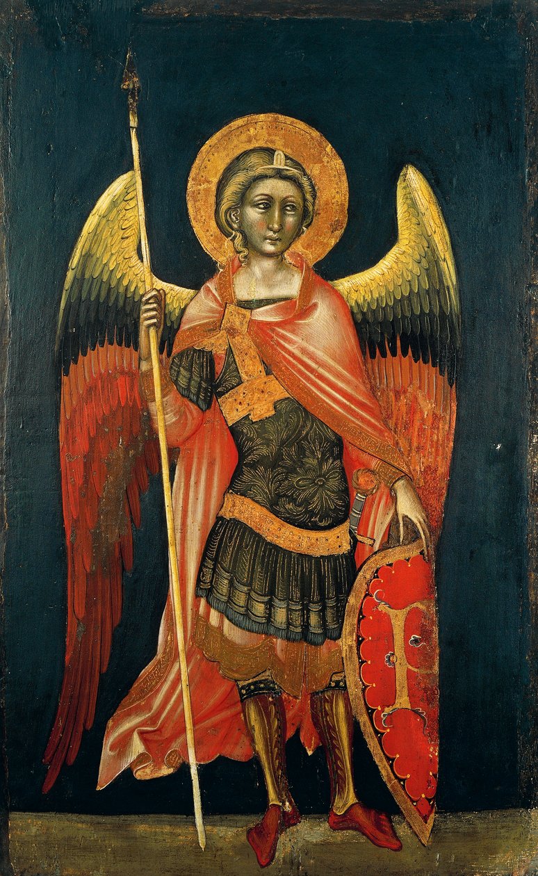 Angel af Guariento (aktiv 1338-1367 eller 1370), tempera på panel, ca. 1354 af Guariento di Arpo