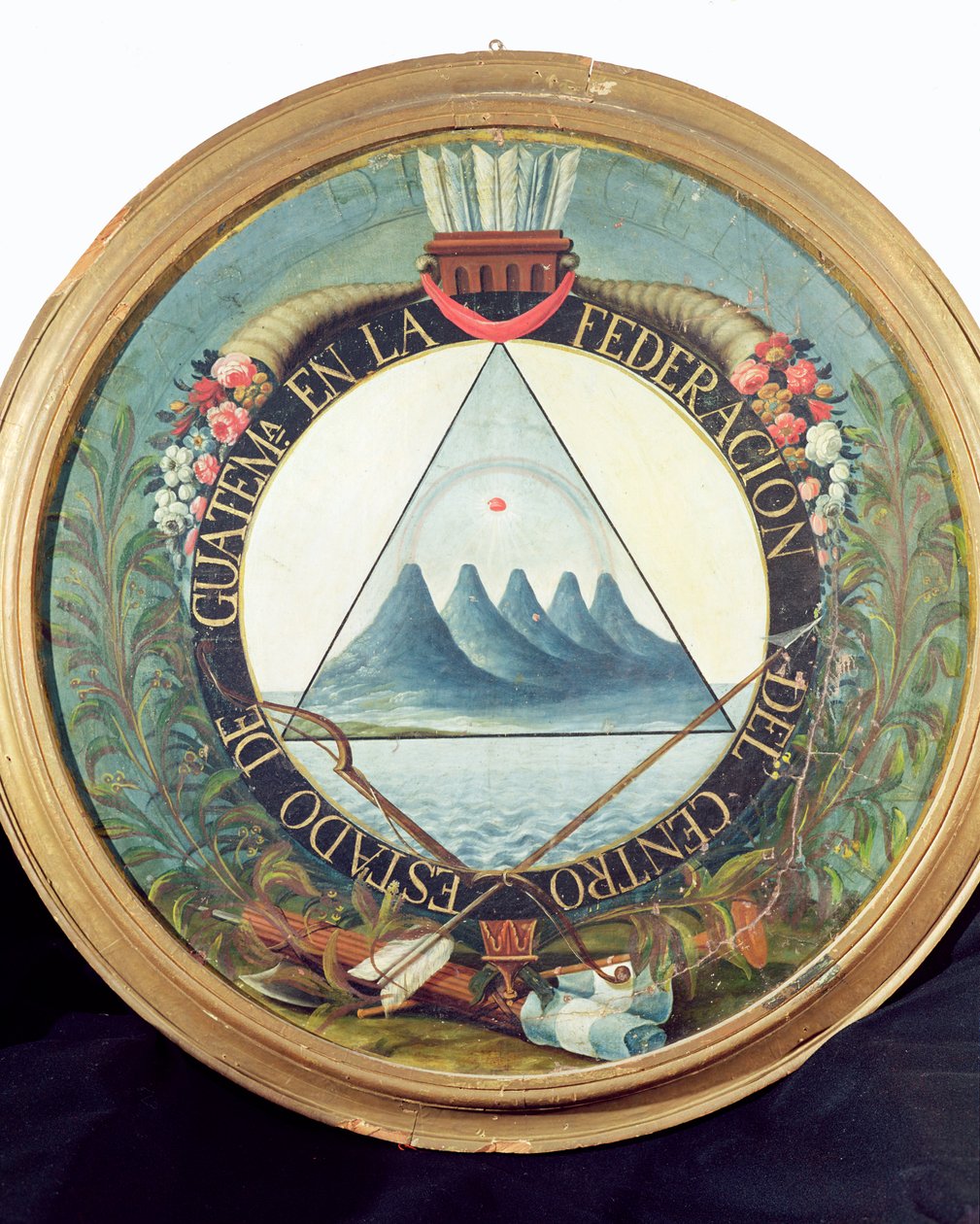 Badge for Federation of Guatemala, 15. september 1821 af Guatemalan School