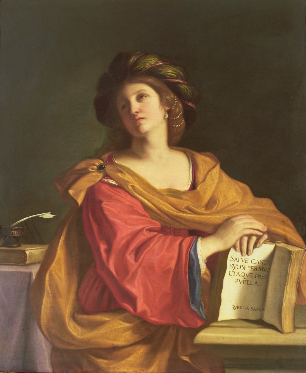 Samian Sibyl, 1644 af Giovanni Francesco Barbieri