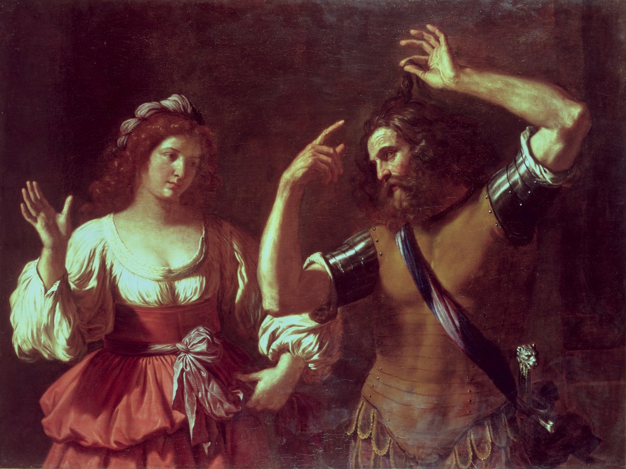 Samson og Delila af Giovanni Francesco Barbieri