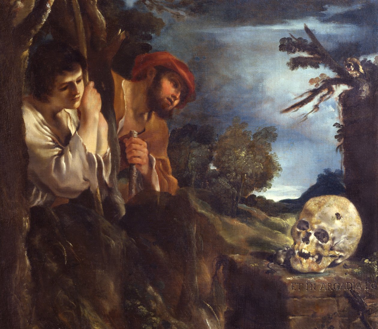 Hyrden fra Arkadien, ca.1618-22 af Giovanni Francesco Barbieri