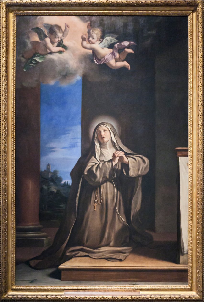 Saint Mary Magdalene Penitent (olie på lærred) af Guercino (1591 1666)
