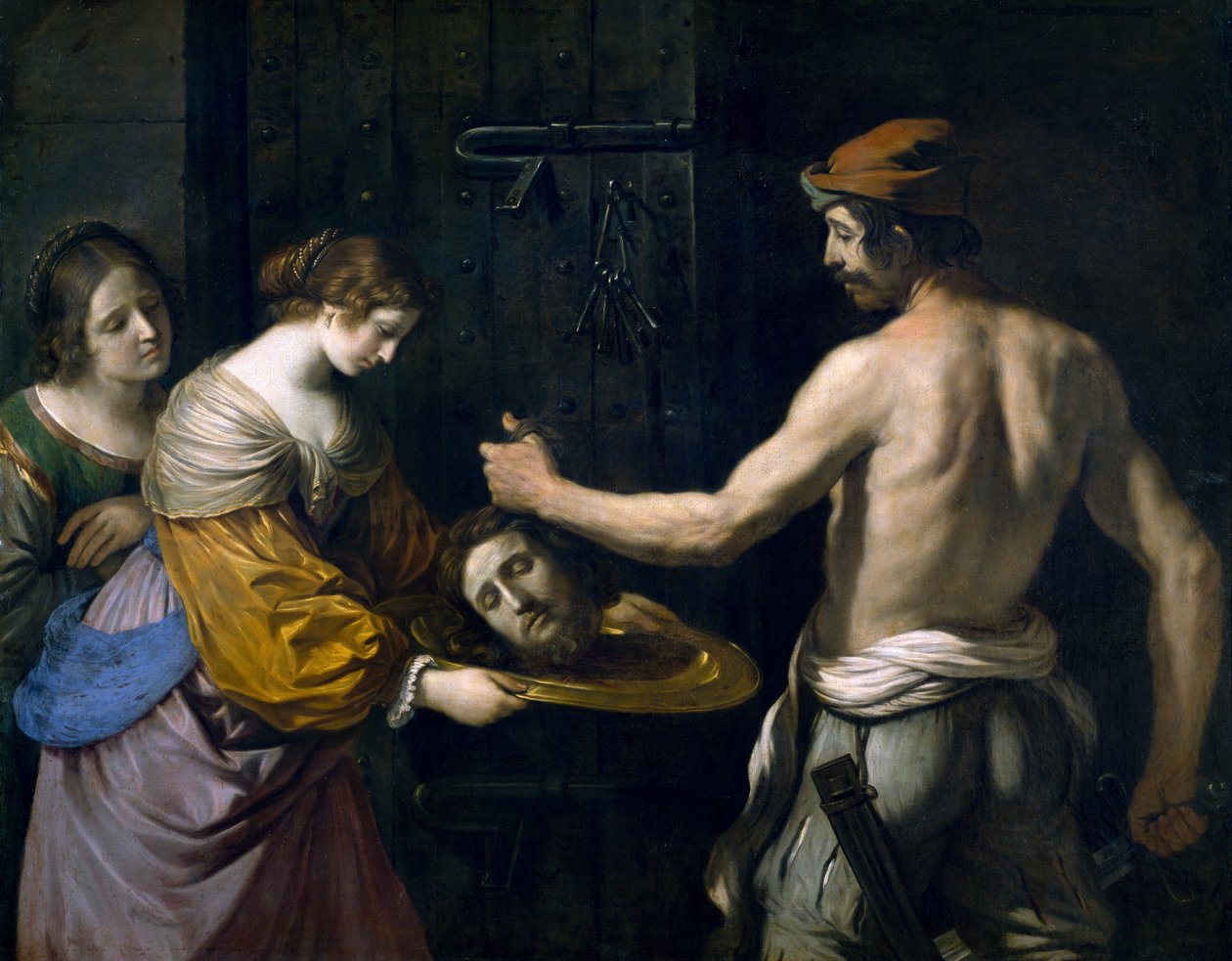 Salome modtager hovedet af St. Johannes Døberen af Guercino (1591 1666)