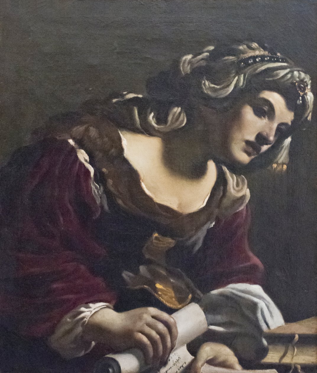 Sibyl af Guercino (1591 1666)