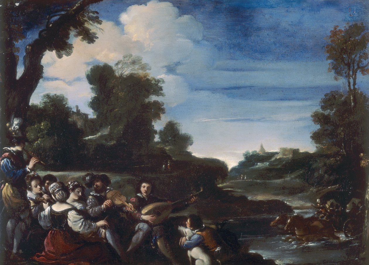 Countrykoncert af Guercino