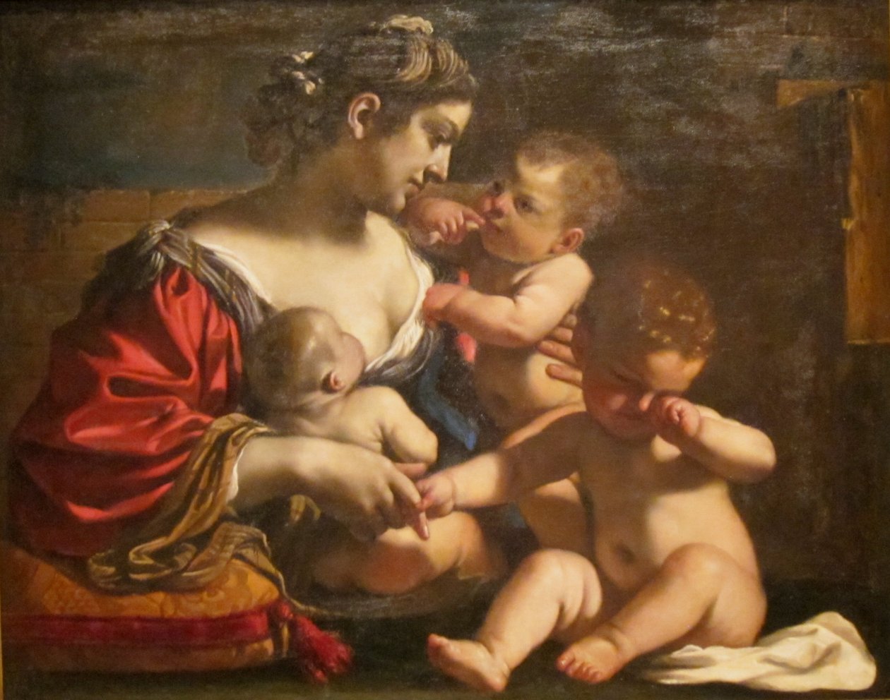 Kristen velgørenhed af Guercino