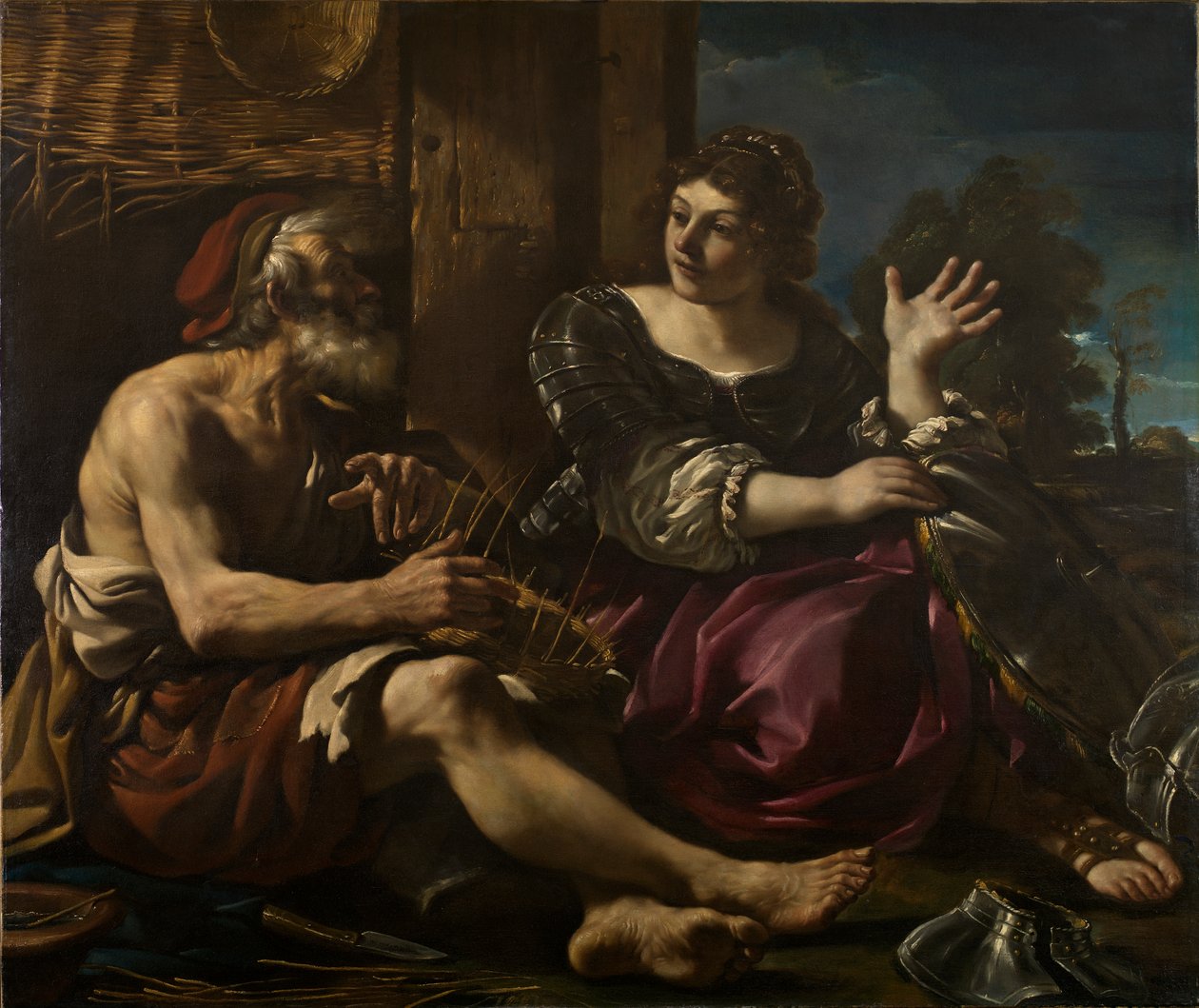 Erminia og hyrden, 1620