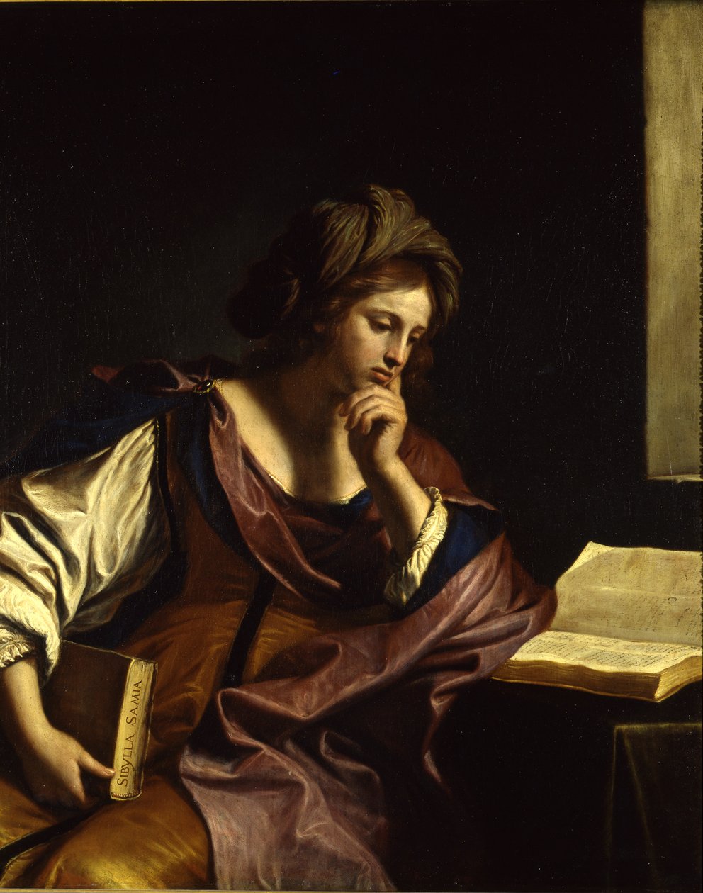 Guercino - Sibilla Samia, 1652-1653 af Guercino