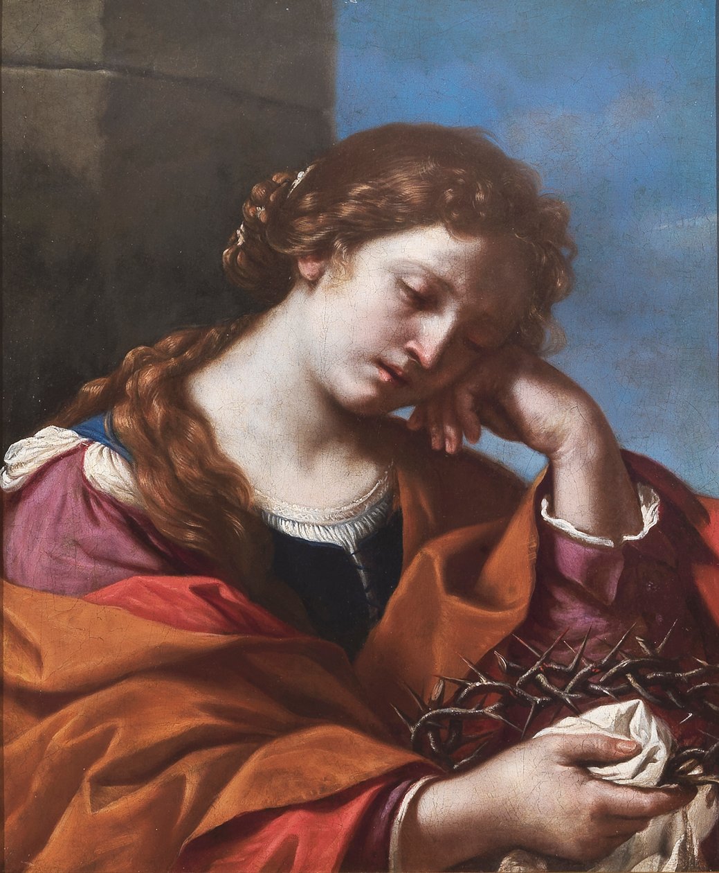 Maria Magdalene med Tornekronen, 1632. af Guercino