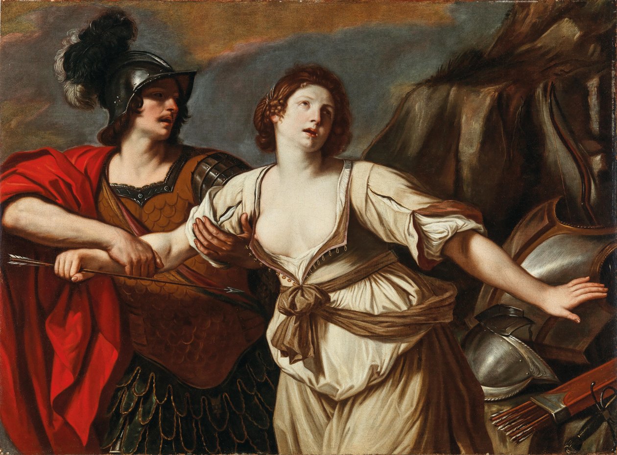 Rinaldo og Armida. af Guercino