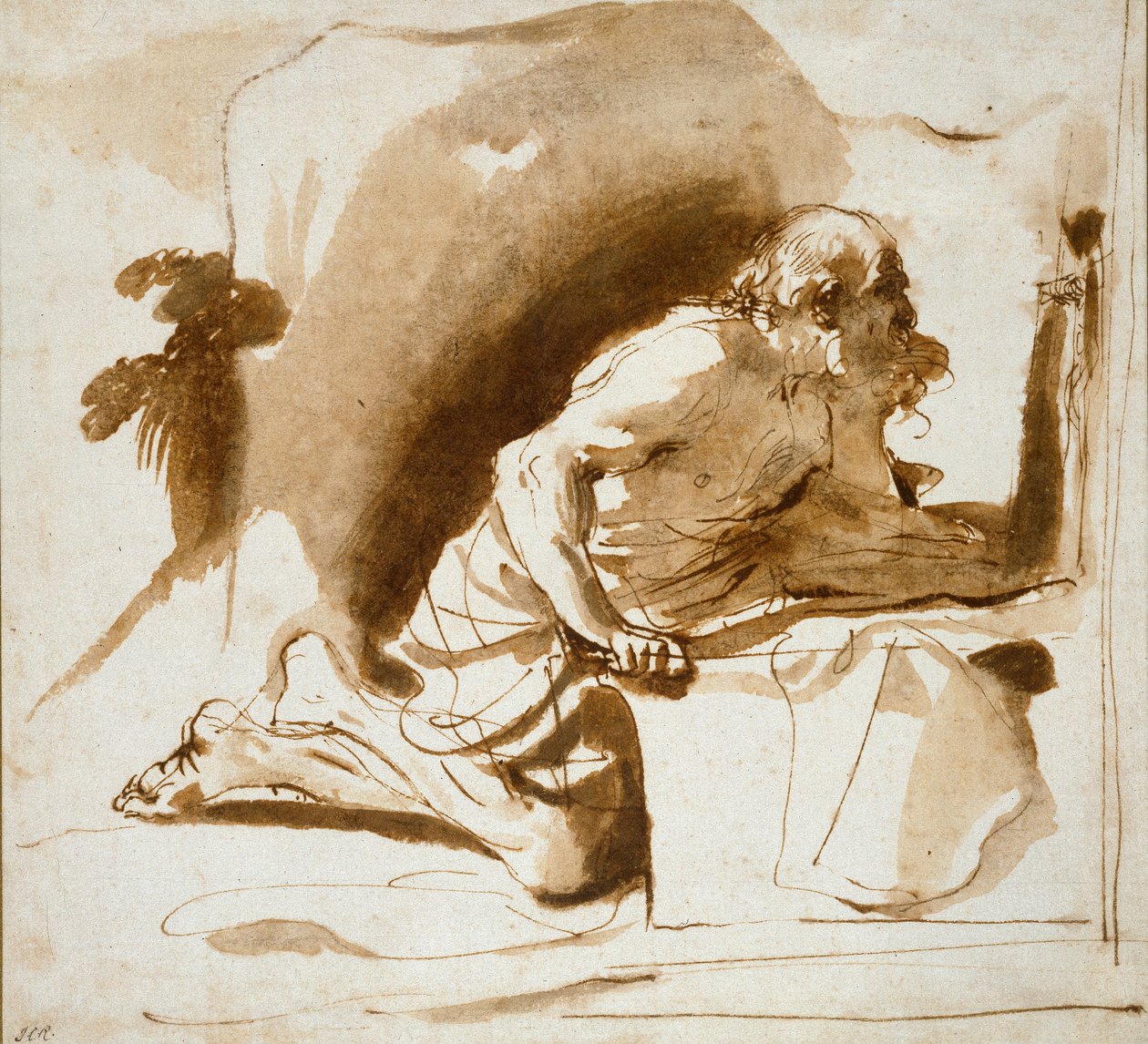 Sankt Jerome, ca. 1622-1624 af Guercino