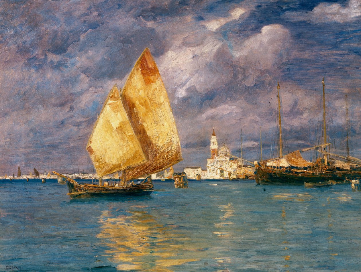 St. Georges Marina af Guglielmo Ciardi