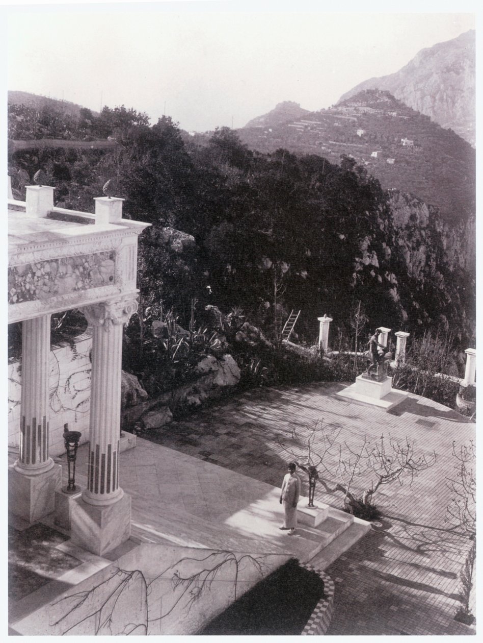 Oscar Wildes hus på Capri (foto) af Guglielmo (1852 1930) Plüschow