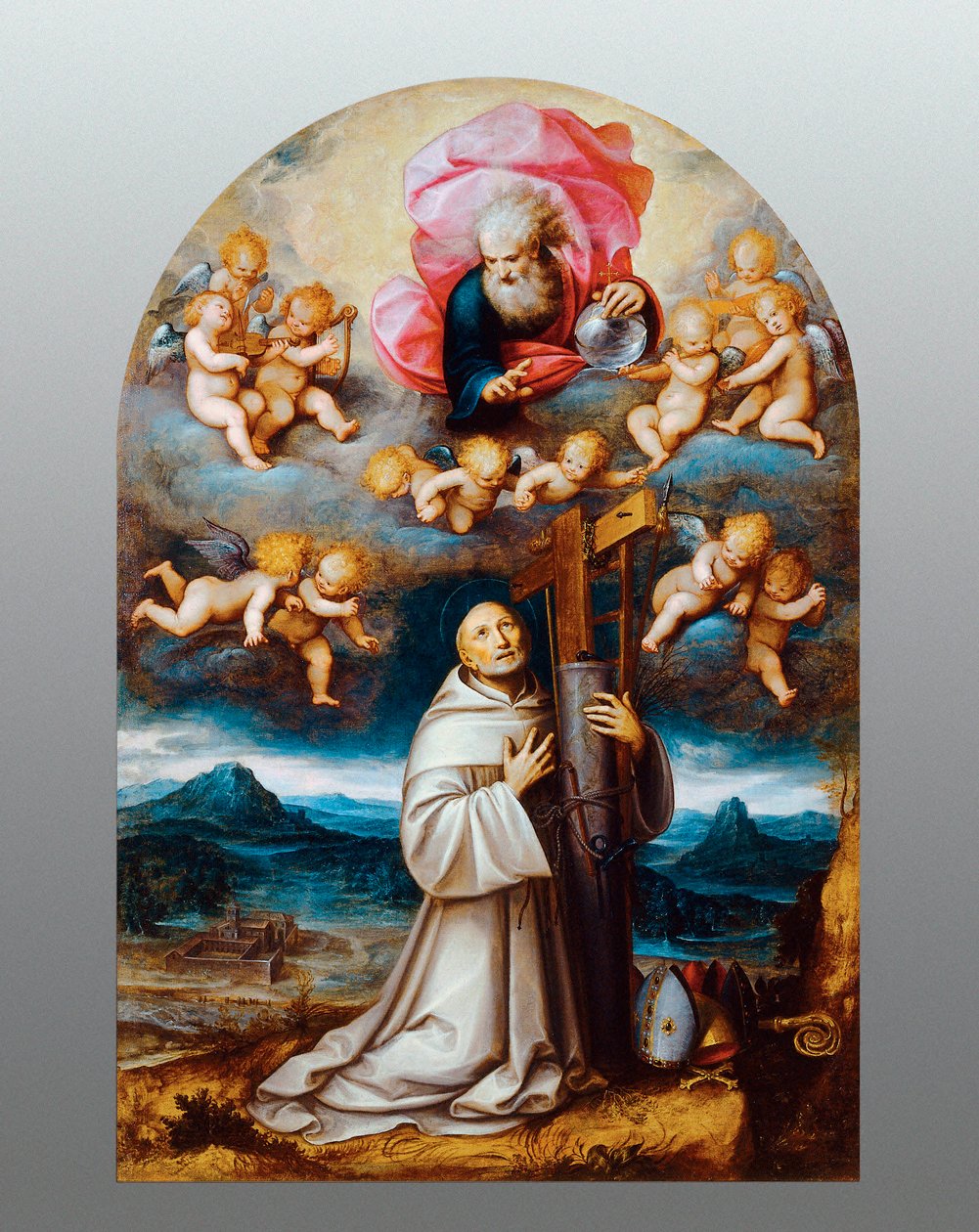 Sankt Bernhard af Clairvaux af Guglielmo Caccia