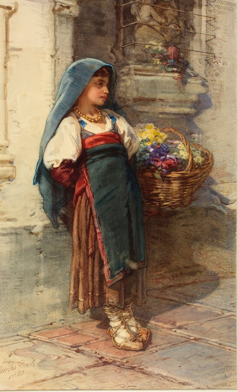 Figurstudie, 1883 af Guido Bach