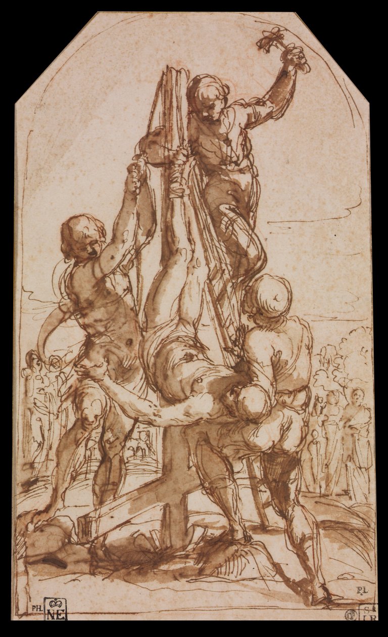 Sankt Peters korsfæstelse af Guido Reni