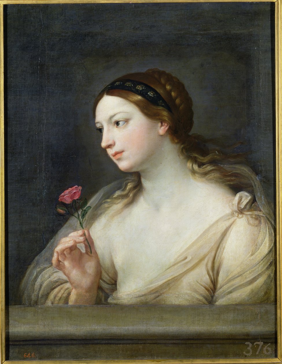 Pige med en rose af Guido Reni