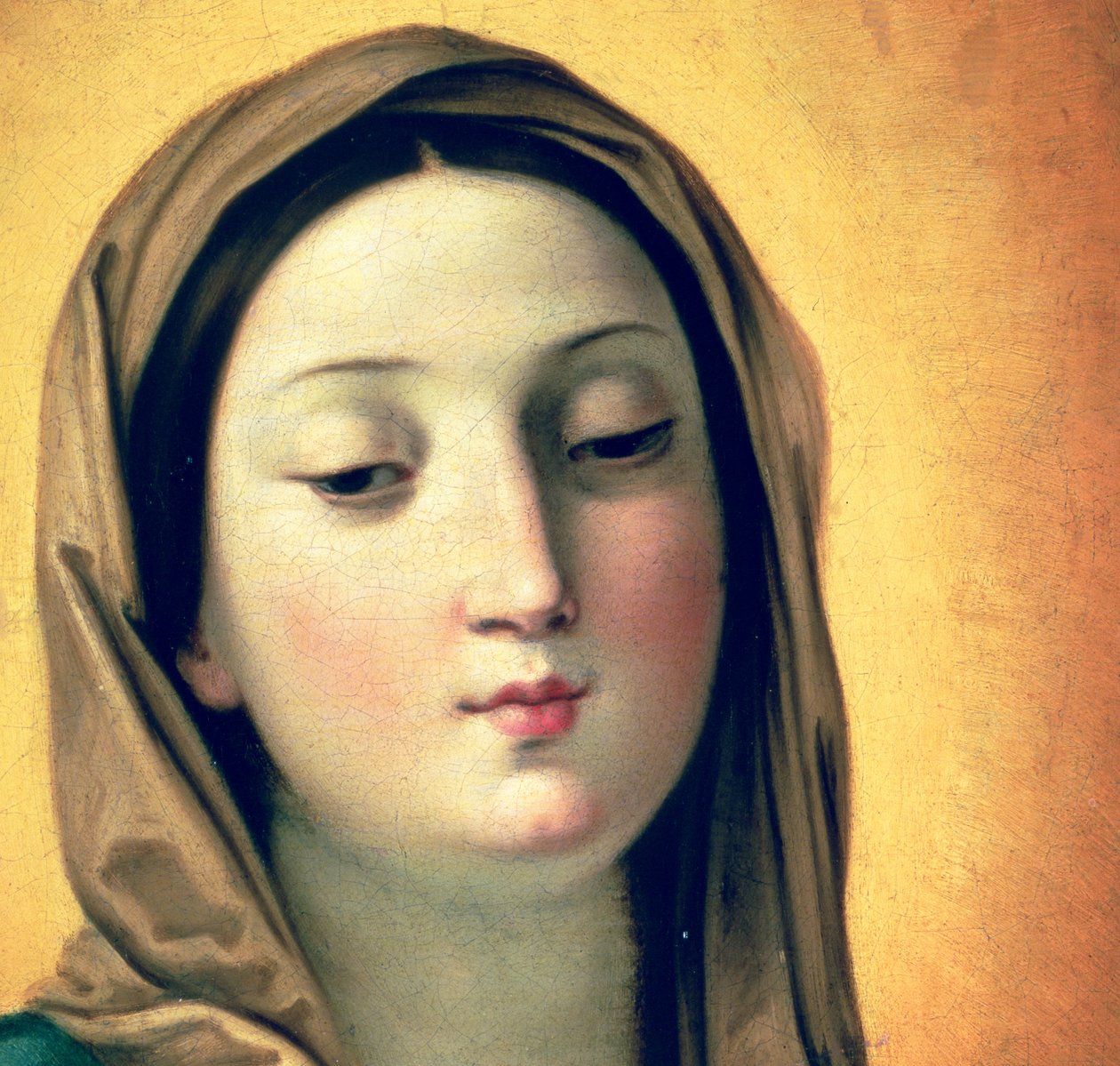 Madonna (detalje af 122120) af Guido Reni