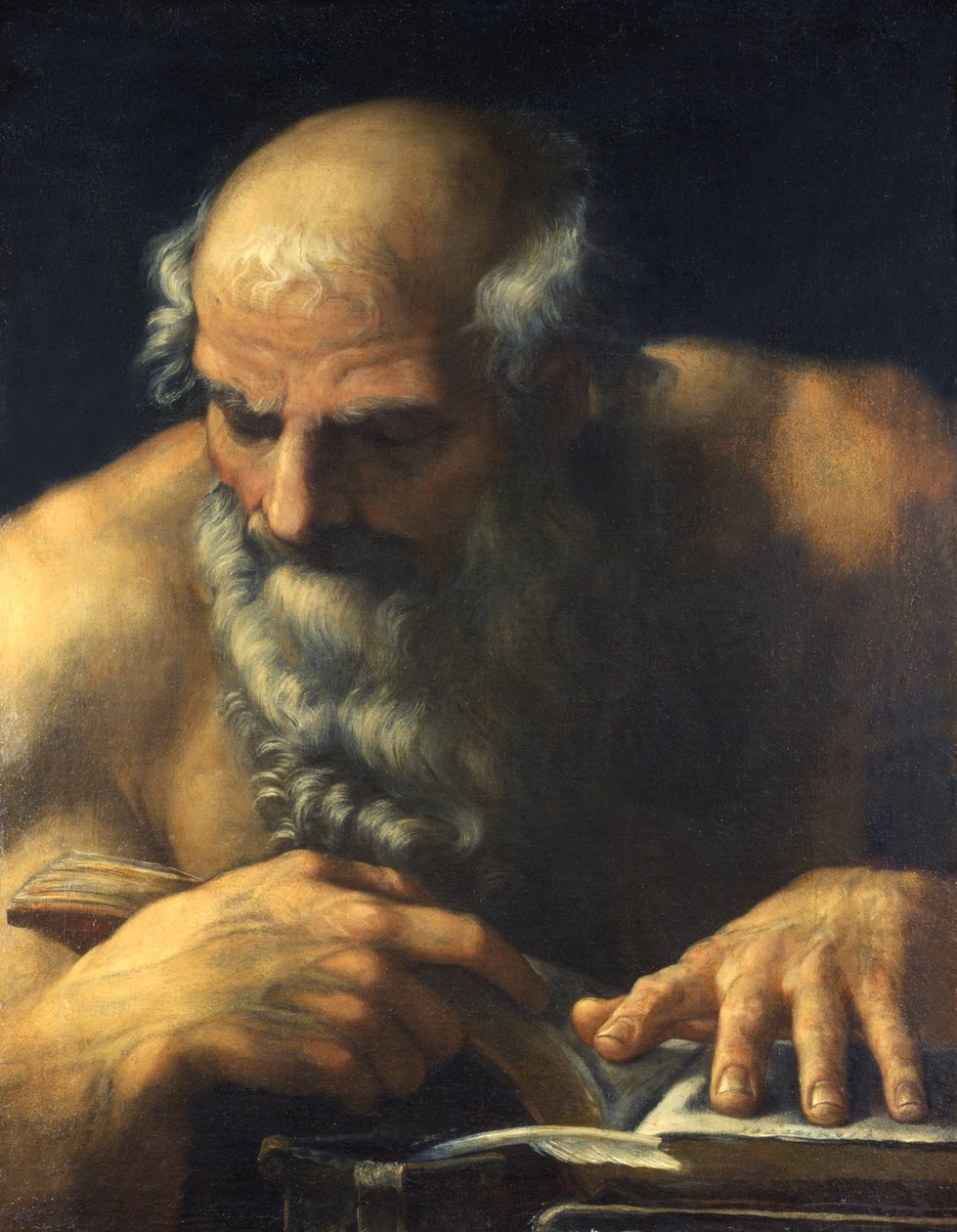 Sankt Jerome af Guido Reni