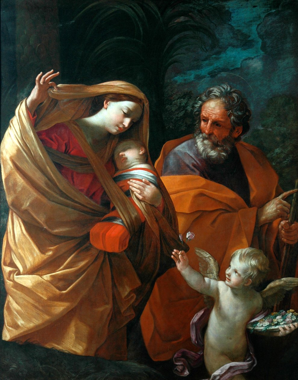Flugten til Egypten af Guido Reni