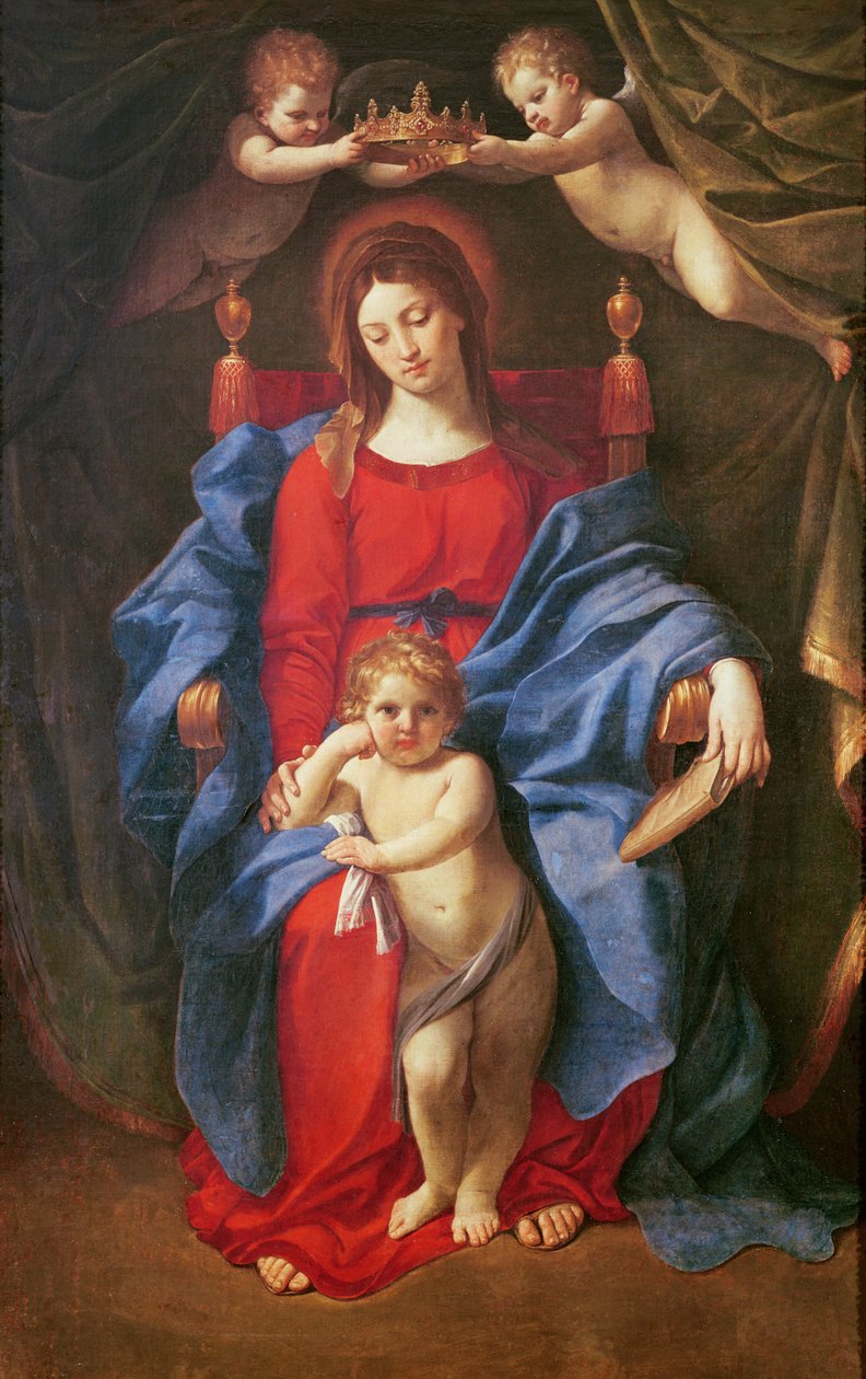 Stolens Madonna eller Madonna della Seggiola, 1624 af Guido Reni