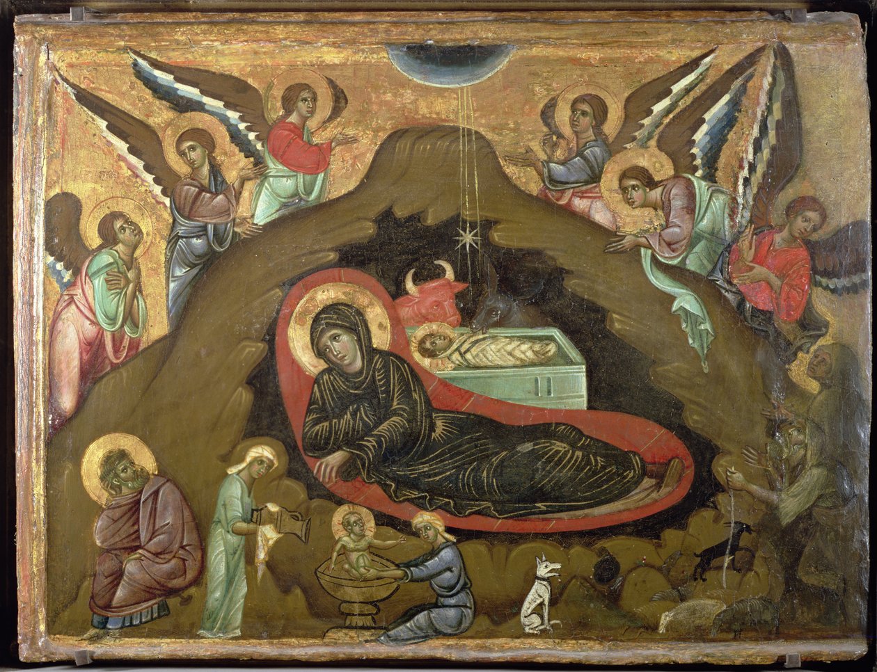 Fødselen, af Guido da Siena