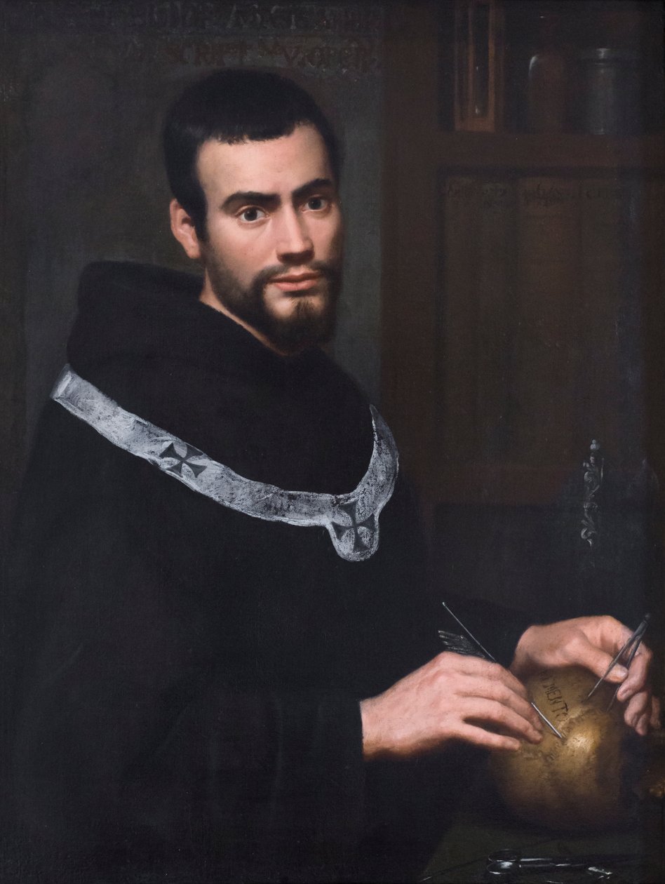 Portræt af en ung munk af Guido Cagnacci