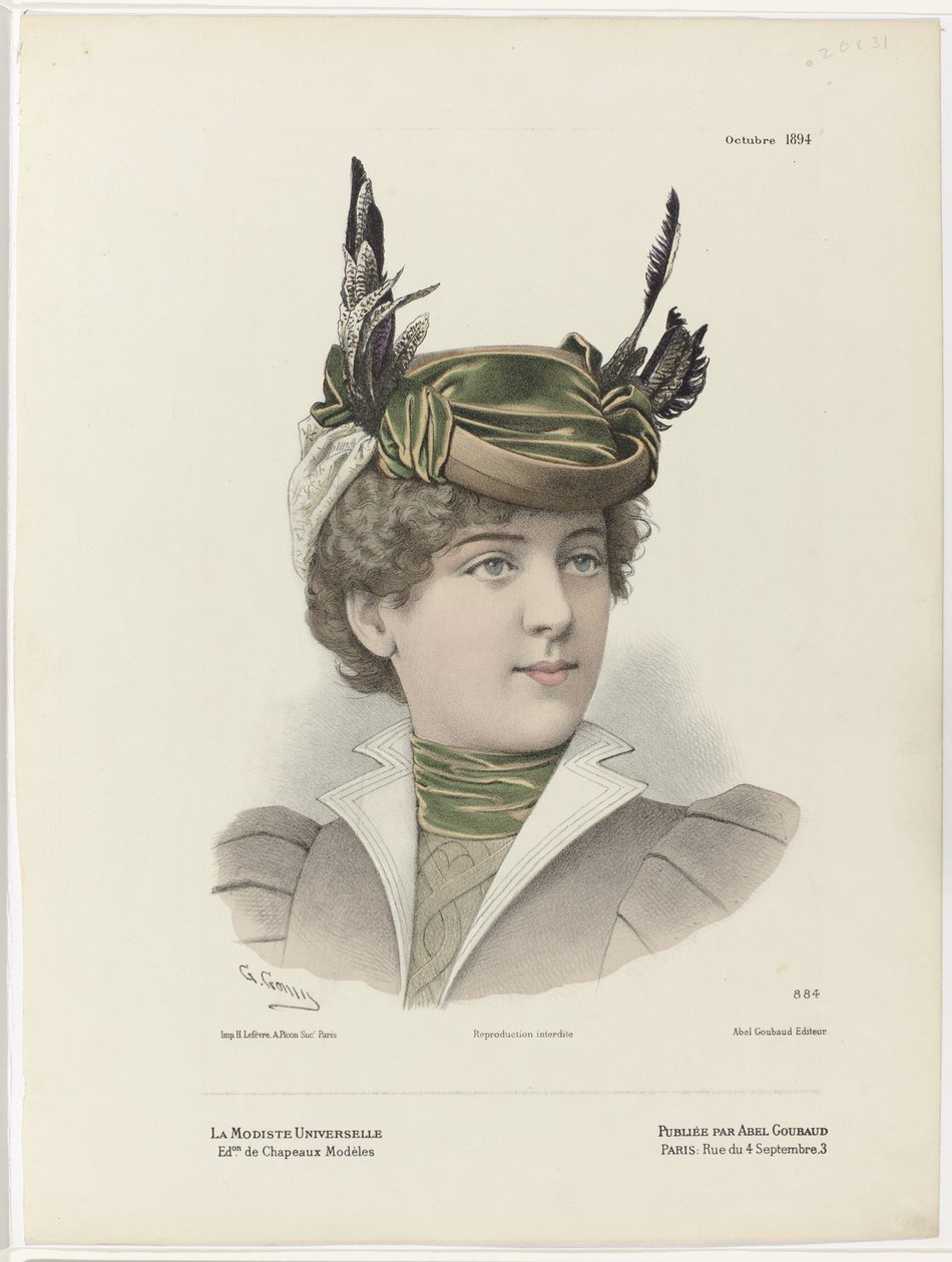 The Universal Milliner, oktober 1894, nr. 884 af Guido Gonin
