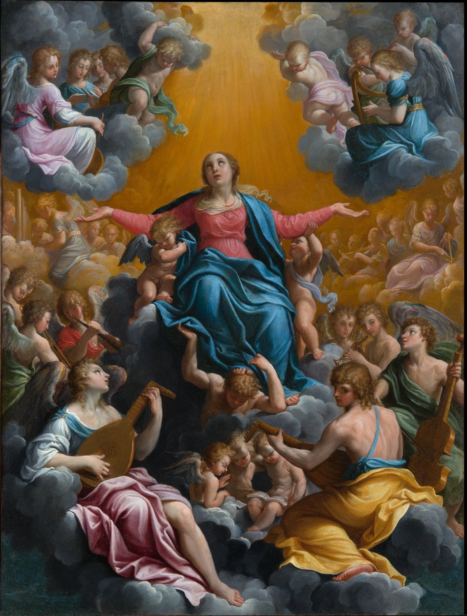 Jomfru Marias himmelfart af Guido Reni