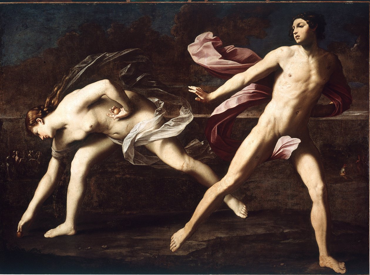Atalanta og Hippomenes af Guido Reni