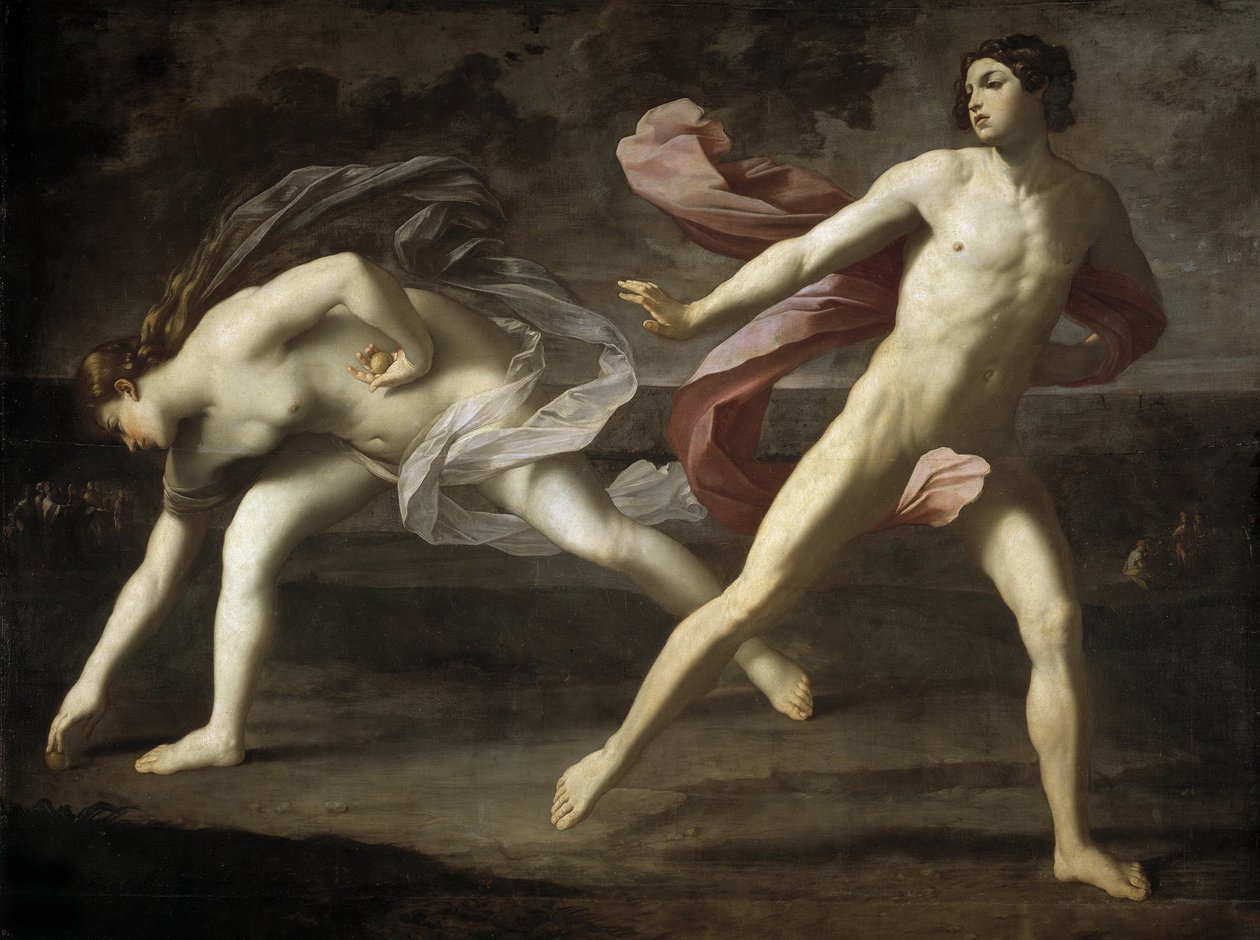 Atalanta og Hippomenes, 1618-1619. af Guido Reni