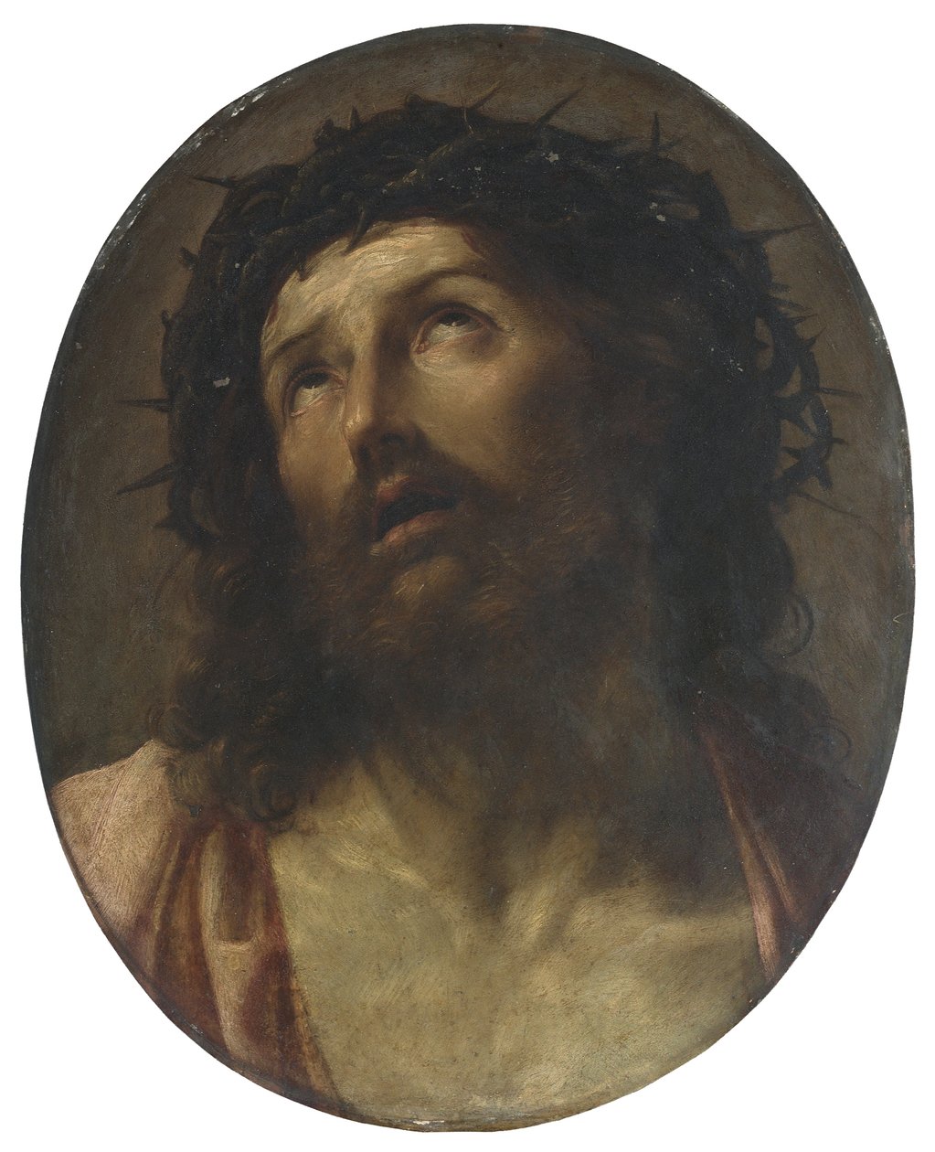 Kristus kronet med torne af Guido Reni