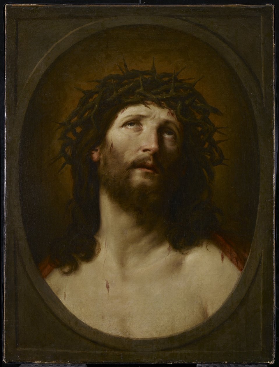 Kristus kronet med torne, 1622-23 af Guido Reni