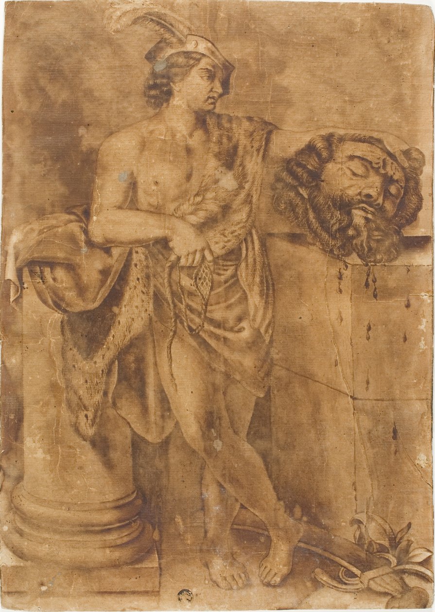 David med Goliats hoved af Guido Reni