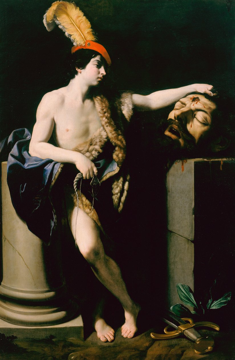 David med Goliats hoved af Guido Reni