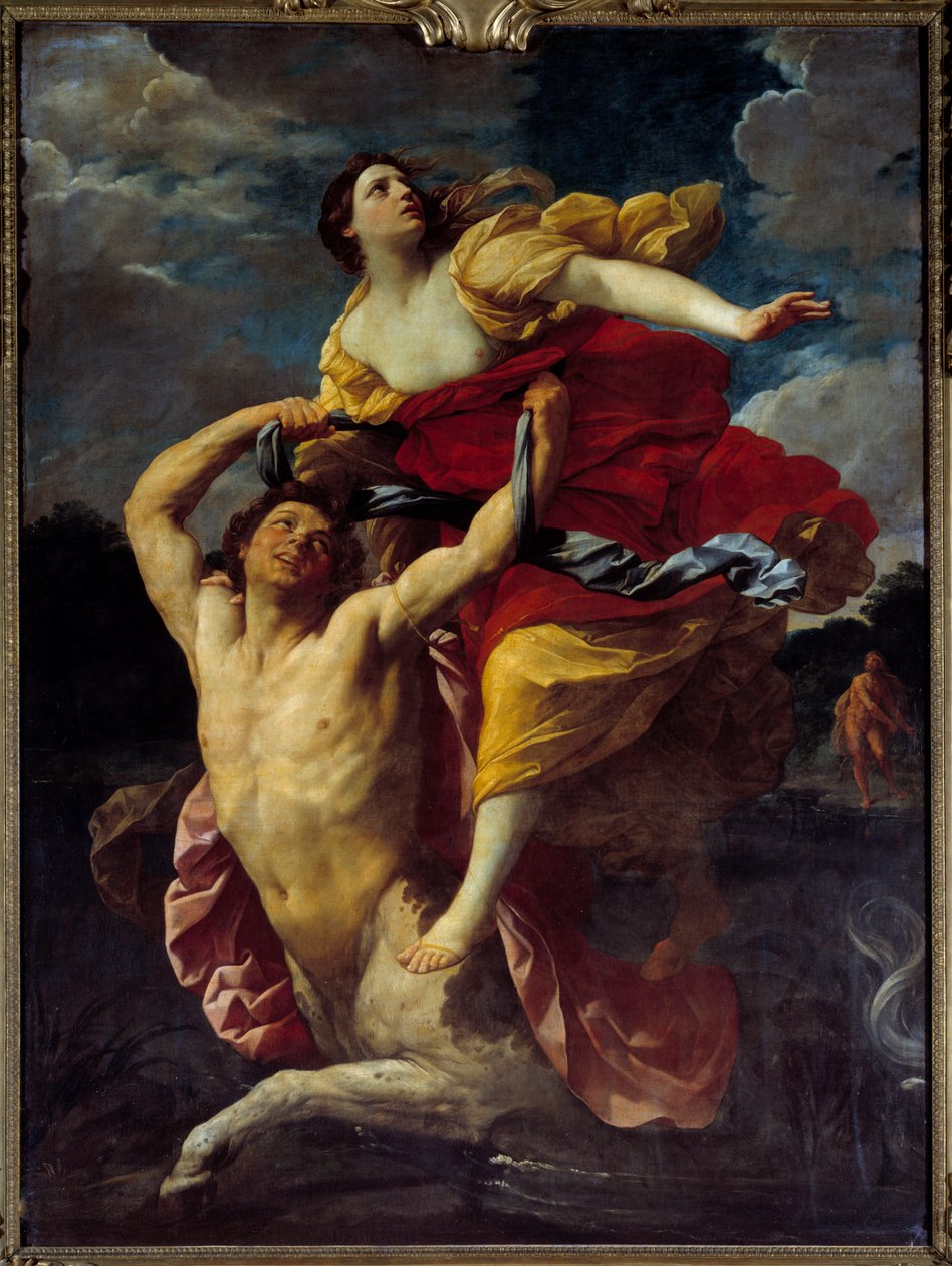 Dejanire taget af kentauren Nessus (Nessos) Maleri af Guido Reni dit le Guide (1575-1642) 1620 Søn. 2.391,93 m af Guido Reni